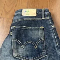 EDWIN 502 R ダークブルーデニム