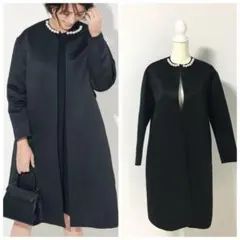 近年美品　YOKO CHAN パール　フォーマル　コート イレギュラーヘムパールコート – YOKO CHAN