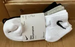 ナイキ Nike パフォーマンス クッション ソックス (3足)21-23cm