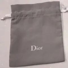 ディオール Dior グレー 巾着