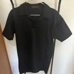 ccp ブラック 半袖ポロシャツ