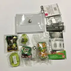 緑系　ガチャ詰めポーチ　セット