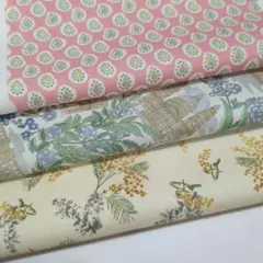 リバティ　ミズミモザ　ロンドンスプリング　ファーシンゲイル・ペイズリー