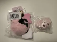 mikko キャンミー マスコットミラー＆ふわふわ尻尾付きチャーム 2点セット