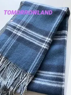 美品トゥモローランド　大判マフラー　リバーシブル