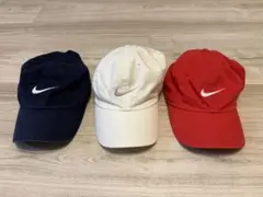 Nike キャップ 3点セット ネイビー ホワイト レッド