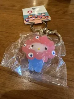 EXPO 2025サンリオ ミャクミャク クリア　キーホルダー　キティー
