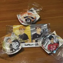 ハイキュー!! くら寿司コラボ 缶バッチ×3 カード×1
