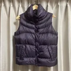 Gap ネイビー ダウンベスト S