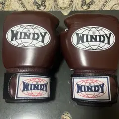 WINDY ボクシンググローブ　8オンス ブラウンのサムネイル