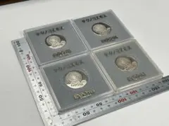 EXPO'85 筑波 テクノコスモス メダル 4個セットのサムネイル