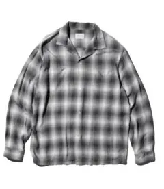 TOWNCRAFT 60S OMBRE LOOP COLLAR SHIRTS 灰