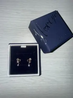 4℃ ハート型ゴールドピアス