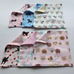 265，ガーゼハンカチ　ハンドメイド　ハンカチ