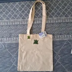 カエルの刺繍入りバックのサムネイル