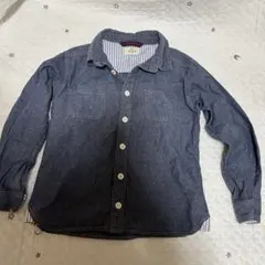 イッカ　デニムシャツ　120cm
