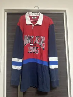 TOMMY JEANS 1985 長袖ポロシャツ山田一郎概念