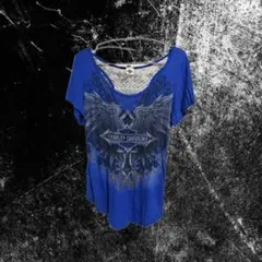 Ed Hardy風 Tシャツ y2k 平成ギャル ラインストーン archive - メルカリ