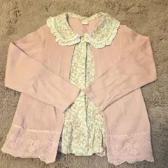 女の子　重ね着風トップス　ビケットクラブ　キムラタン　120cm