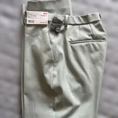 UNIQLO EZYアンクルパンツ L ライトグリーン