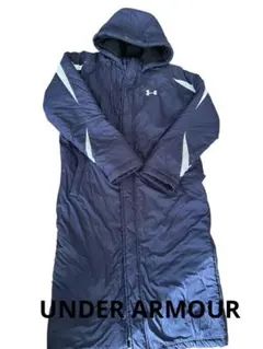美品！アンダーアーマー　ベンチコート　ネイビー　Lサイズ