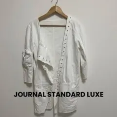 ジャーナルスタンダード　ラックス　ジャケット　ワンピース　白