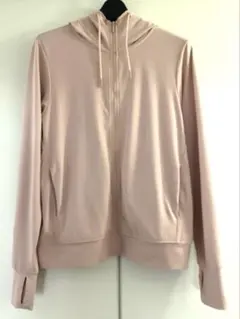 UNIQLO AIRism UVカット フルジップパーカー ピンク Mのサムネイル
