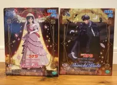 名探偵コナン XrossLink新一&蘭フィギュア2個セット