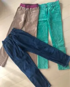 ガールズパンツ3点セット150〜160