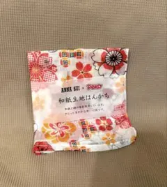 ANNASUI ペコちゃん コラボ 和紙生地ハンカチ 新品未使用 日本製のサムネイル