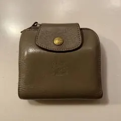 IL BISONTE イルビゾンテ 財布 二つ折り 小銭入れ付 レザー