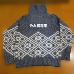 ロサーセン　ゴルフタートルネックセーター M