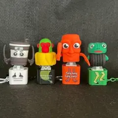 トゥントゥントゥンサフール音が鳴るキーホルダー4点セットイタリアンブレインロット