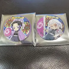 鬼滅の刃イオン缶バッジ宇髄天元、胡蝶しのぶ