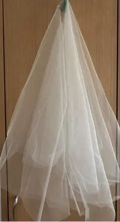 ウェディングベール ホワイト チュール