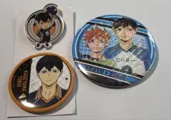 ハイキュー!! ポートレートシャイニー缶バッジ 影山 及川 岩泉 - メルカリ