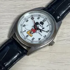 【稼働品】時計　ミッキーマウス　ディズニー　カジュアル