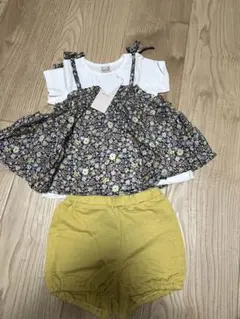 新品未使用　プティマイン　セットアップ　100