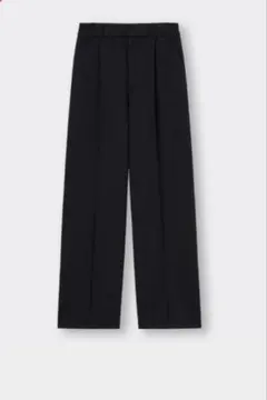 GU カットソースラックス ブラック　卒業式　入学式