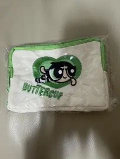 刺繍ポーチ パワーパフガールズ チャーム付き