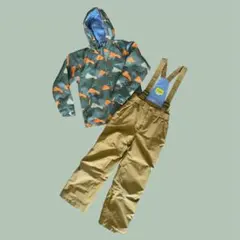 nima 幾何学模様 スノーボードウェア 140 スノボ スキー スノー