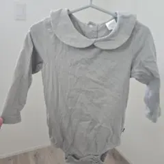 futafuta 丸襟 長袖ロンパース 80cm