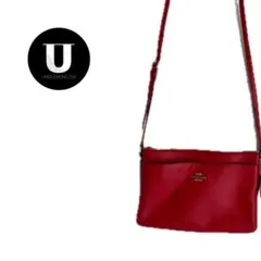 ＼バッグ／ コーチ COACH ショルダー レッド カジュアル 古着 ジャンク