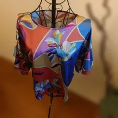 グレースコンチネンタル　花柄ブラウスのサムネイル