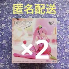 桜ミク Desktop Cute フィギュア さくらんぼクッション 2箱セット