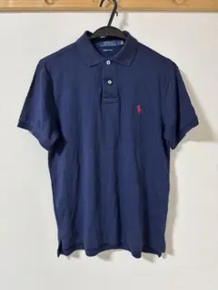 Polo Ralph Lauren ポロシャツ ネイビー S 短丈 y2kのサムネイル