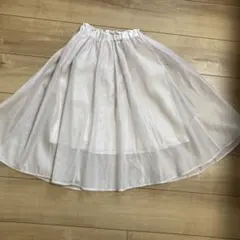 再値下げ！ユニクロ　フレアスカート　130cm