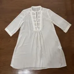 美品！earth アイボリー チュニック