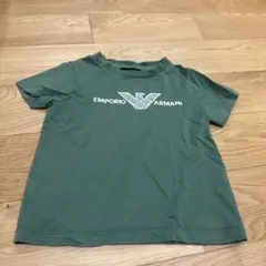 EMPORIO ARMANI キッズ Tシャツ 4A 106cm 그린