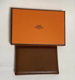 あんしん鑑定付　エルメス　べアン　長財布 箱付き　三つ折り 沖縄、北海道要相談 あんしん鑑定】HERMES ベアンスフレ バイカラー 長財布 エルメス